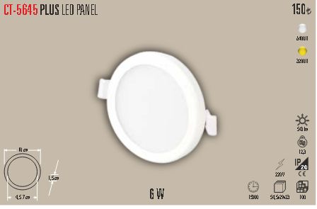 CT-5645 PLUS LED Panel G�n�����