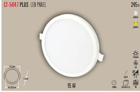 CT-5647 PLUS LED Panel