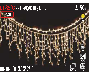 CT-8503 2x1 SA�AK DI� MEKAN