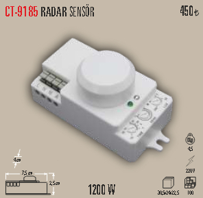 CT-9185 RADAR SENS�R
