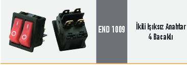 END 1009  �kili I��ks�z Anahtar 4 Bacakl�