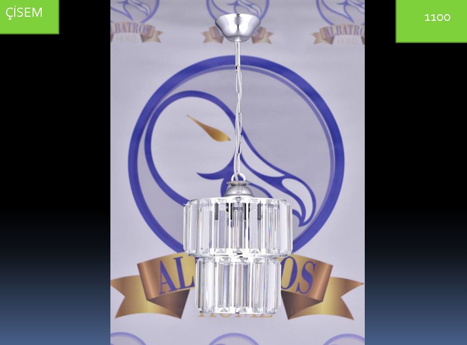 �isem Kristal Avize Tekli