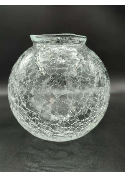 Osmanl� Glob Avize Cam� 2 ,grifli.�effaf Renkte,�atlat�lm�� DESENLI(�AP:15.00cm-YUVA: 8.00cm)